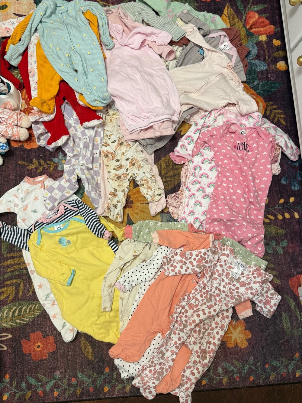 Baby Girl sleeper/gown Bundle